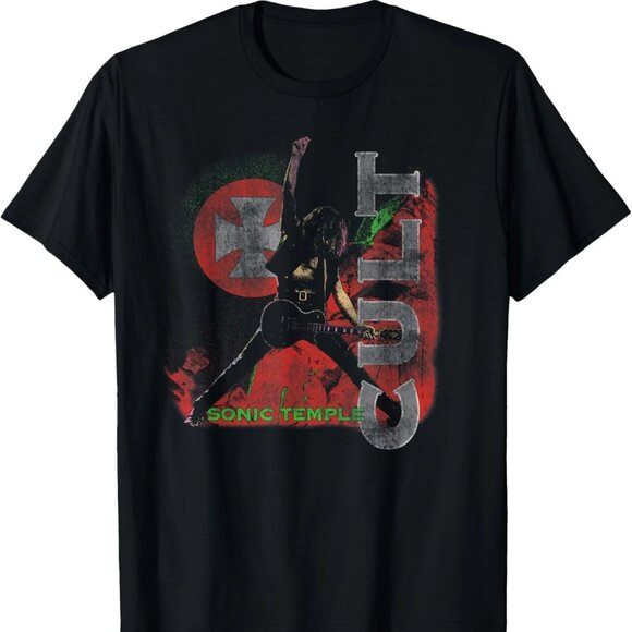 The Cult – Retro Sonic Temple T-Shirt 172 - Picture 1 of 5